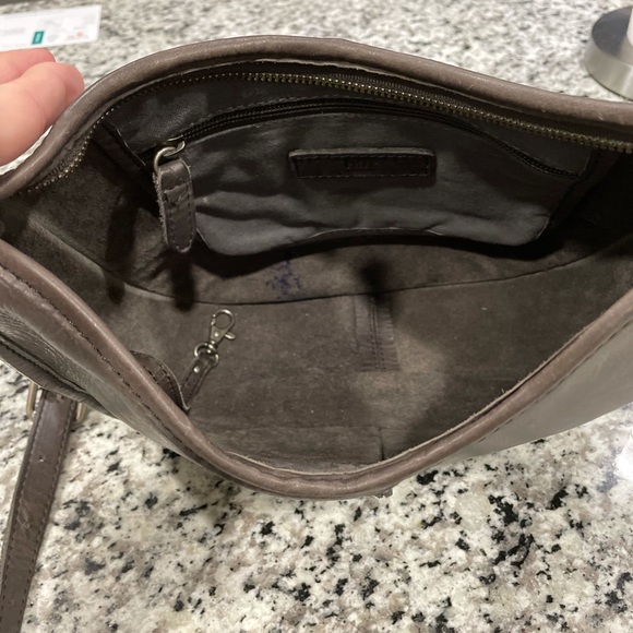 Frye Cara Saddle Crossbody SMOKE - Picture 9 of 10